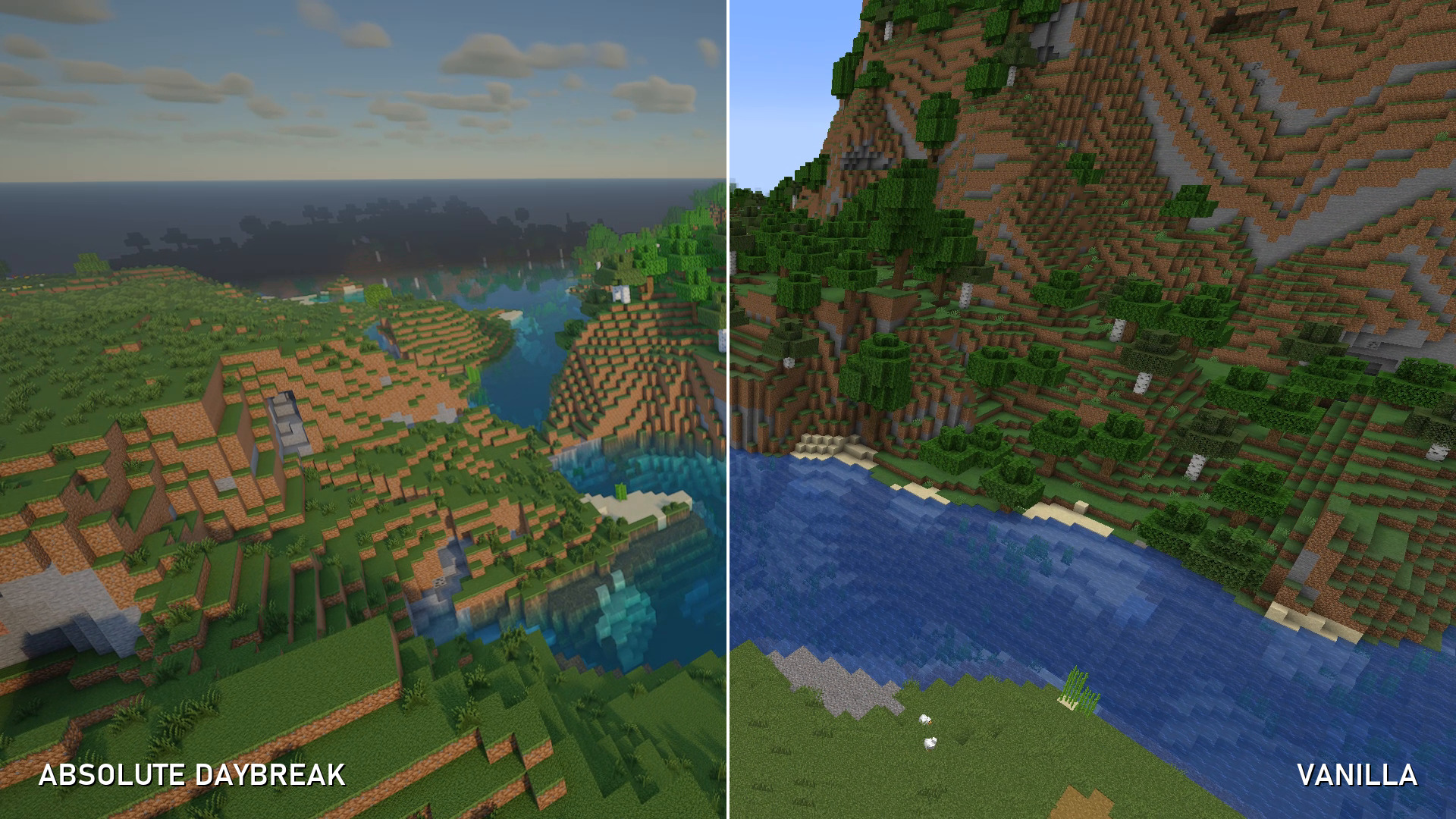 Village – Vanilla vs. Absolute Daybreak
