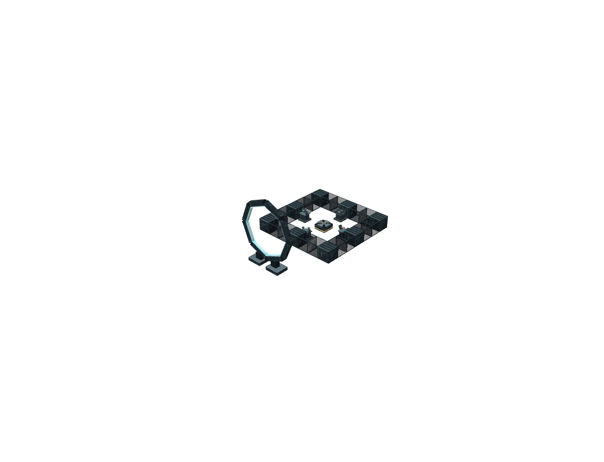 Concept art of the Convergence Altar assembly