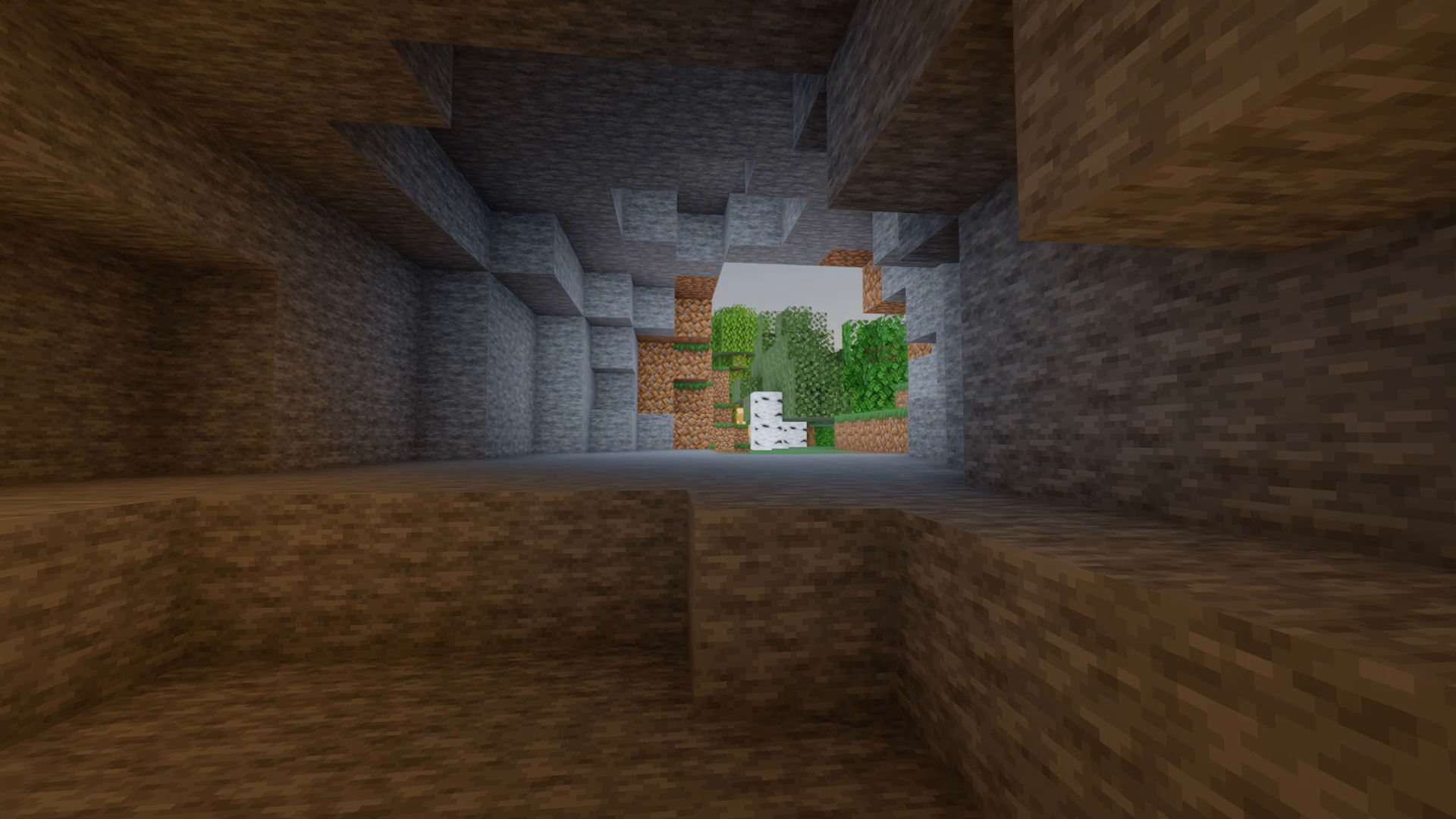 Out of the cave into the sunrise