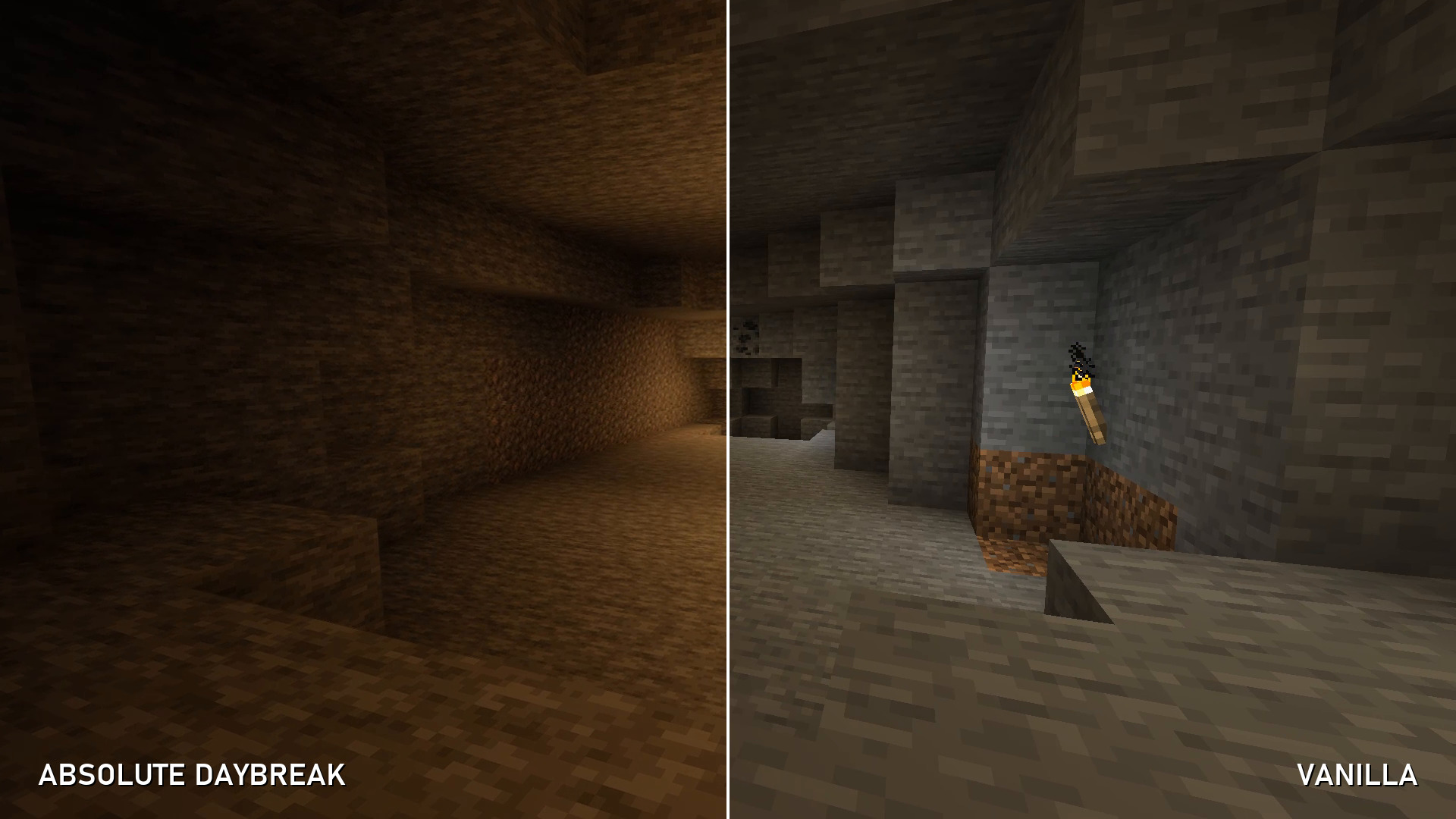 Cave – Vanilla vs. Absolute Daybreak